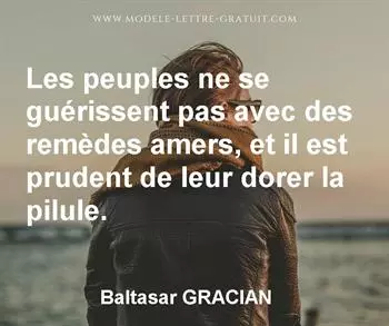 Citation de Baltasar GRACIAN