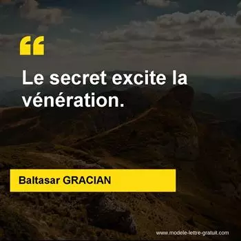 Citation Baltasar GRACIAN