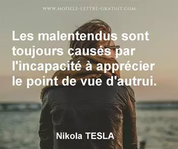 Citation de Nikola TESLA
