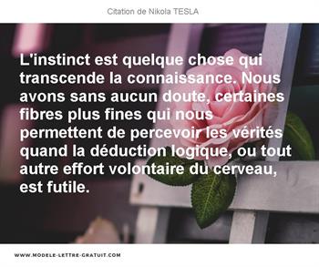 Citations Nikola TESLA
