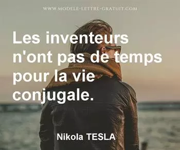 Citation de Nikola TESLA