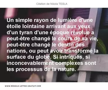 Citations Nikola TESLA