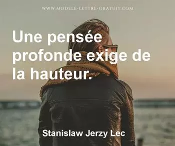 Citation de Stanislaw Jerzy Lec