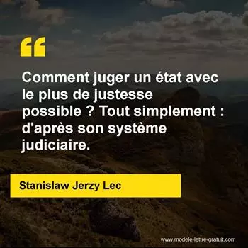 Citation Stanislaw Jerzy Lec