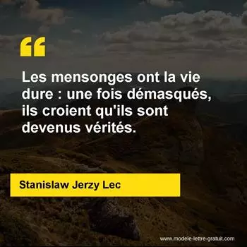Citation Stanislaw Jerzy Lec