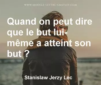Citation de Stanislaw Jerzy Lec
