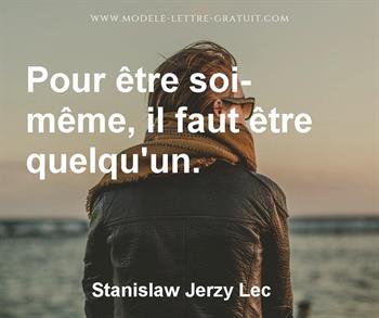 Citation de Stanislaw Jerzy Lec