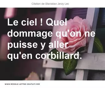 Citations Stanislaw Jerzy Lec