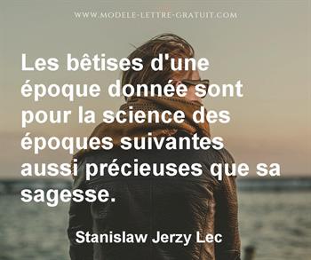 Citation de Stanislaw Jerzy Lec