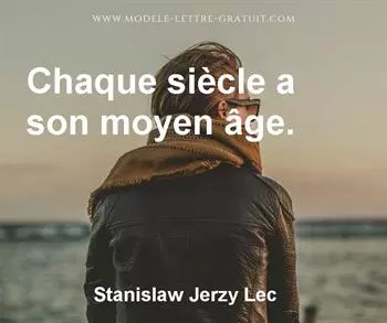 Citation de Stanislaw Jerzy Lec
