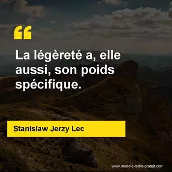 Citation Stanislaw Jerzy Lec