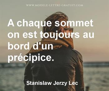 Citation de Stanislaw Jerzy Lec