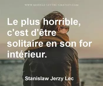 Citation de Stanislaw Jerzy Lec