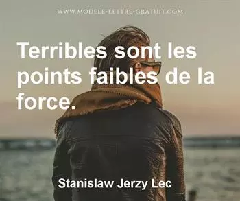 Citation de Stanislaw Jerzy Lec