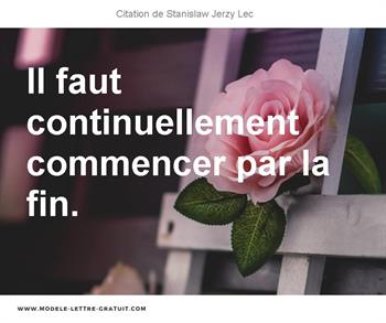 Citations Stanislaw Jerzy Lec