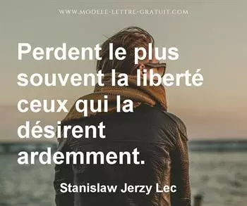 Citation de Stanislaw Jerzy Lec