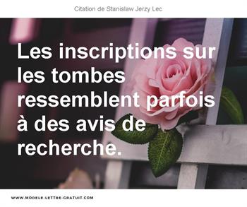 Citations Stanislaw Jerzy Lec