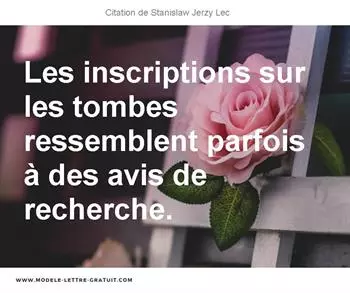 Citations Stanislaw Jerzy Lec