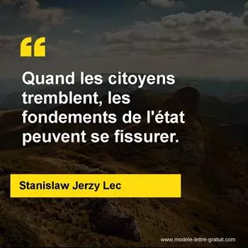 Citation Stanislaw Jerzy Lec