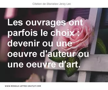 Citations Stanislaw Jerzy Lec