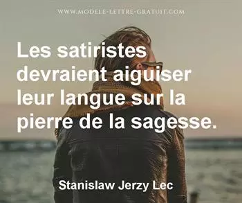 Citation de Stanislaw Jerzy Lec