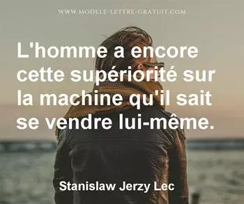 Citation de Stanislaw Jerzy Lec