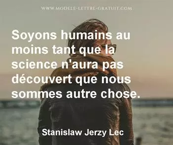 Citation de Stanislaw Jerzy Lec