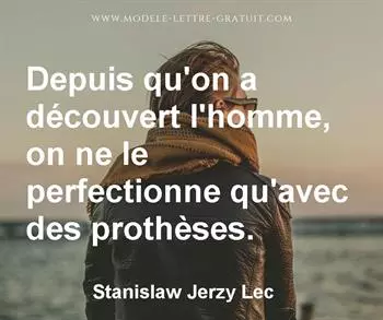 Citation de Stanislaw Jerzy Lec