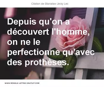 Citations Stanislaw Jerzy Lec