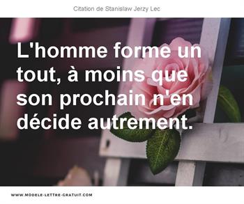 Citations Stanislaw Jerzy Lec