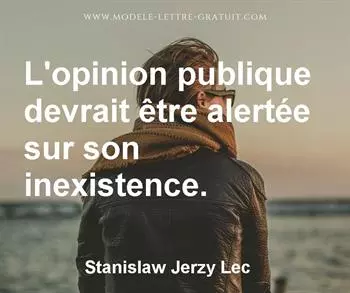 Citation de Stanislaw Jerzy Lec
