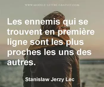 Citation de Stanislaw Jerzy Lec