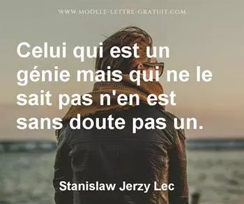 Citation de Stanislaw Jerzy Lec