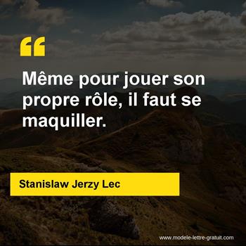 Citation de Stanislaw Jerzy Lec