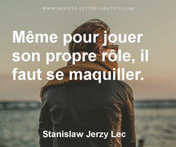 Citation de Stanislaw Jerzy Lec