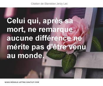 Citations Stanislaw Jerzy Lec