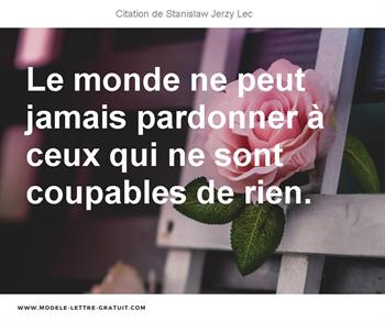 Citations Stanislaw Jerzy Lec