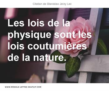 Citations Stanislaw Jerzy Lec