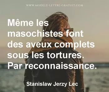 Citation de Stanislaw Jerzy Lec