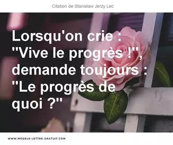 Citations Stanislaw Jerzy Lec