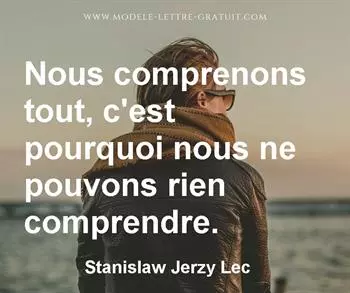 Citation de Stanislaw Jerzy Lec