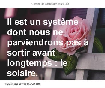 Citations Stanislaw Jerzy Lec
