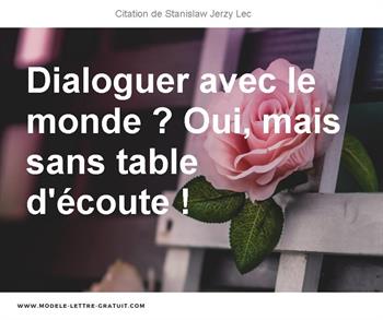 Citations Stanislaw Jerzy Lec