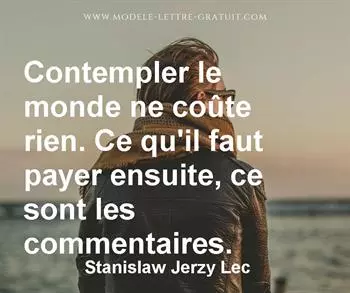 Citation de Stanislaw Jerzy Lec