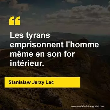 Citation Stanislaw Jerzy Lec
