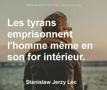 Citation de Stanislaw Jerzy Lec