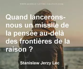 Citation de Stanislaw Jerzy Lec