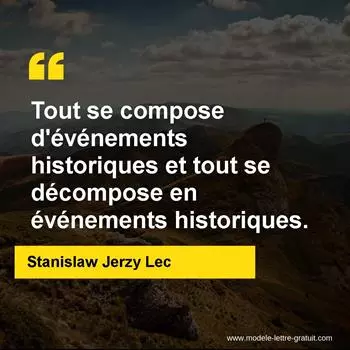 Citation Stanislaw Jerzy Lec