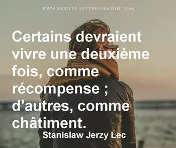 Citation de Stanislaw Jerzy Lec