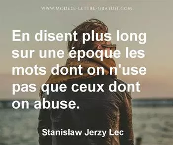 Citation de Stanislaw Jerzy Lec